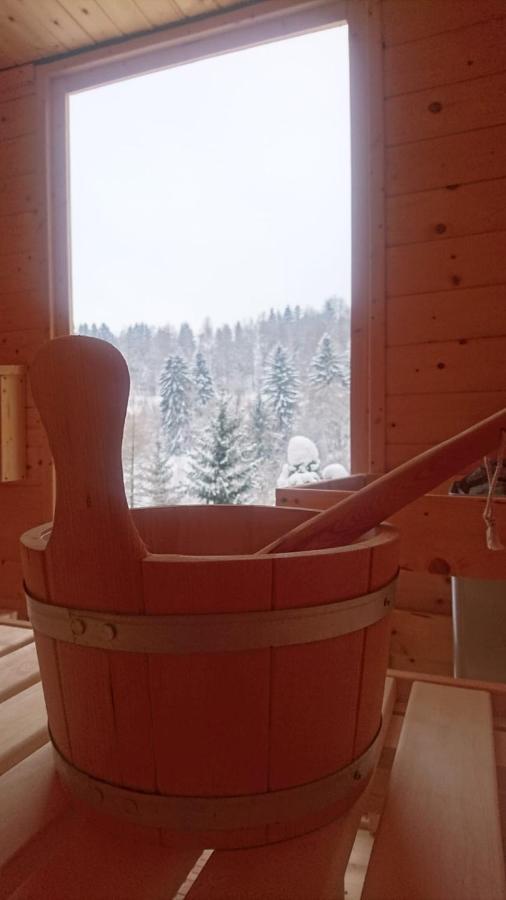 Ruhiges Ferienhaus Am Waldrand Mit Sauna Und Kamin - Hellaberg II Langenbach  Екстериор снимка